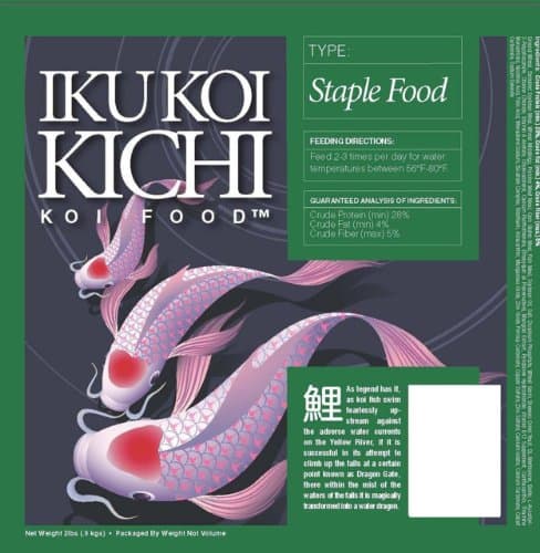 Staple Koi Fish Food, 40-Pound