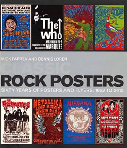 Classic Rock Posters Paperback – 12 Nov. 2012