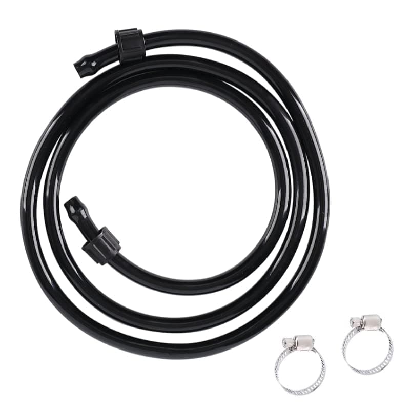 PVC Replacement Hose for Sprayers, Nylon Reinforced Replacement Hose with Fixing Nut for Garden Water Pump Outlet, Replacement Accessories for Garden Backpack Sprayers