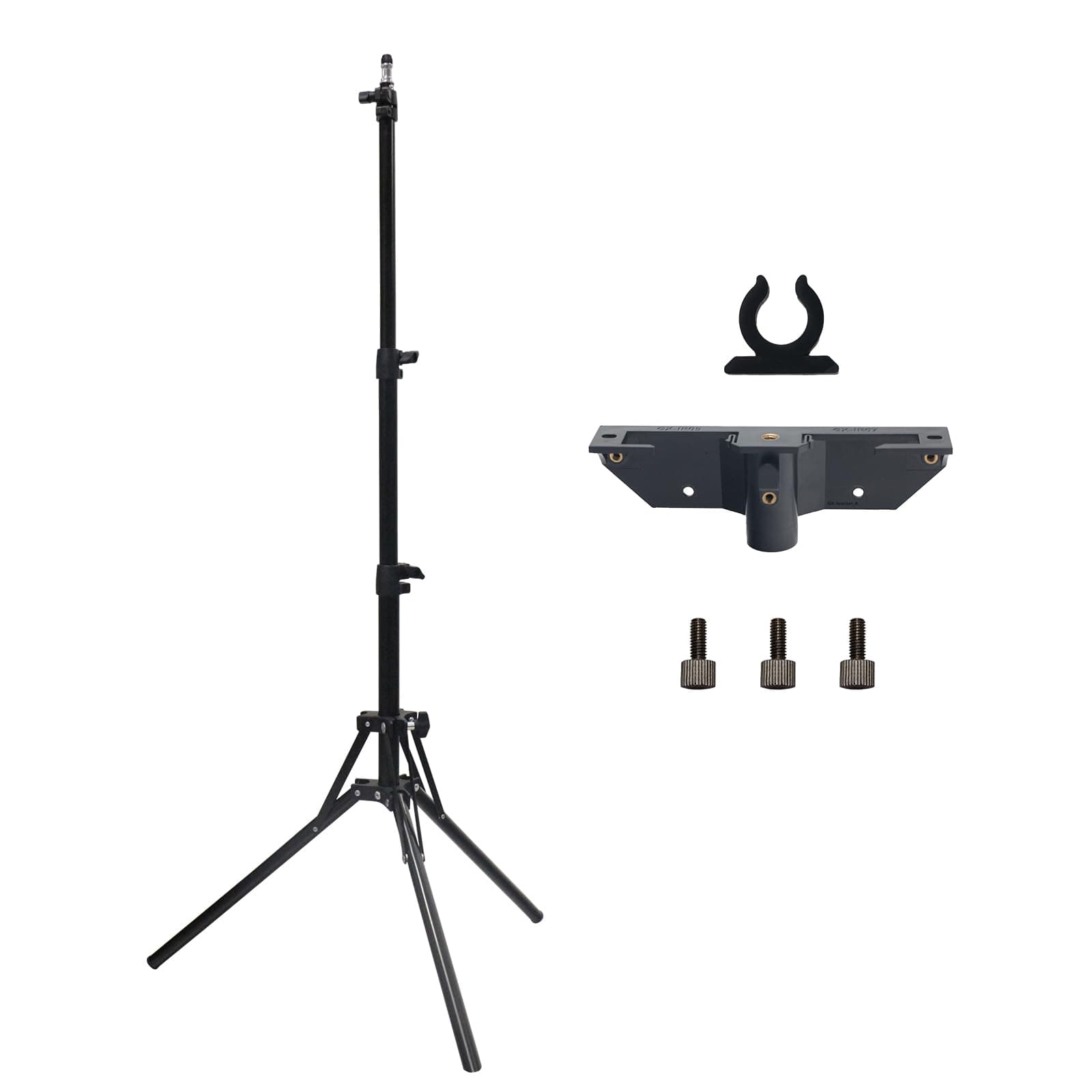 Portable Foldable Lightweight Tripod for Scoreboard and Timer,Flexible Stand with Remote Slot & Hook