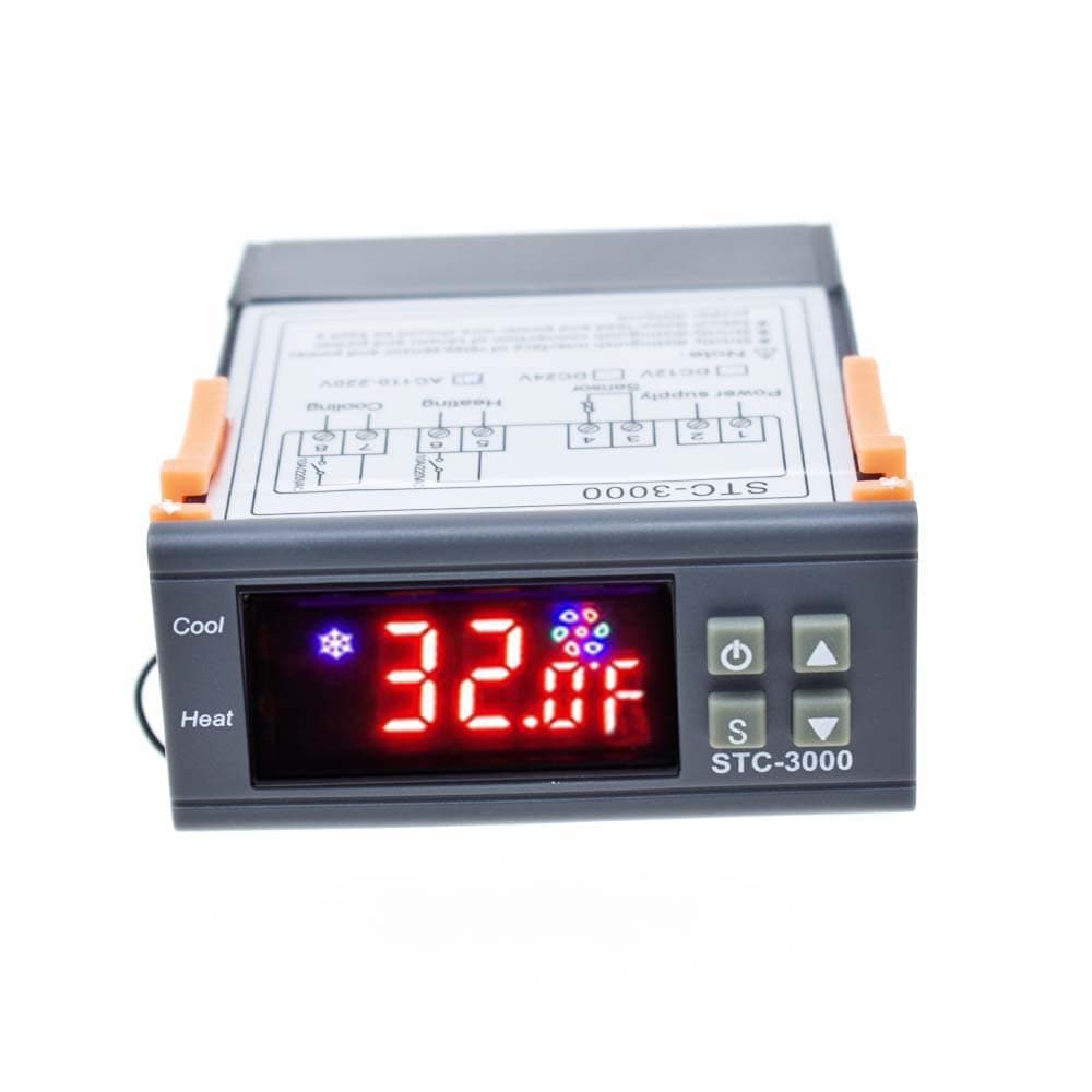 STC-3000 Digital Temperature Controller Thermostat with Sensor (110-220V)
