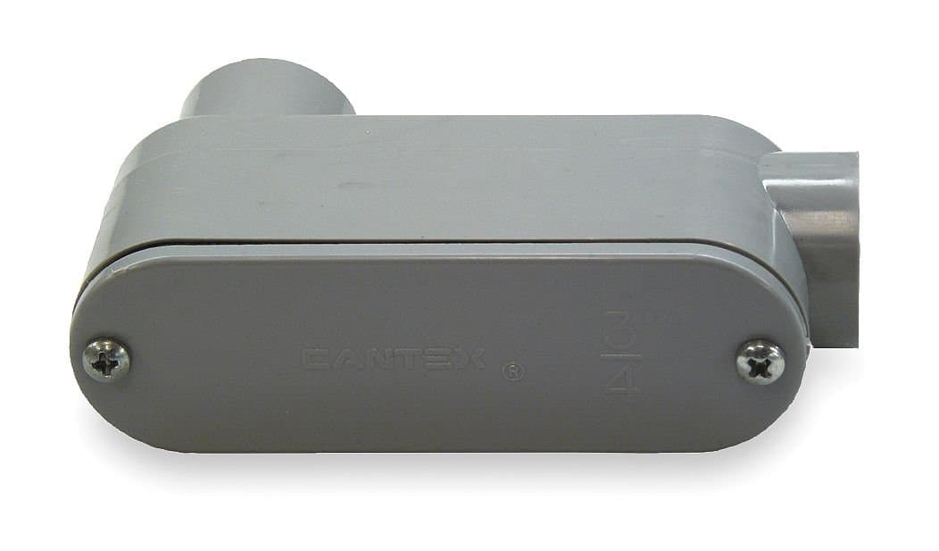 Conduit Outlet Body,PVC,LB