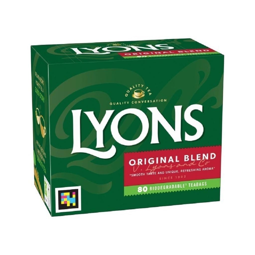 Lyons Original Irish Tea. 80 Bags