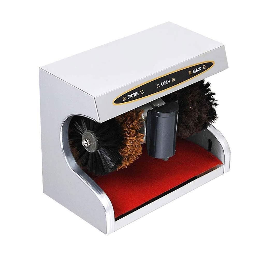 Automatic Shoe Shine Machine Electric Brush Boot Scraper Shoe Polisher with Sensor - Ideal for Hotel Entrance Hall - The Original Boot Scrapers