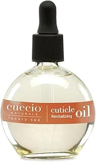 Cuccio Naturale Revitalizing Cuticle Oil - Hydrating Oil For Repaired Cuticles Overnight - Remedy For Damaged Skin And Thin Nails - Paraben /Cruelty-Free Formula - Pomegranate and Fig - 2.5 Oz