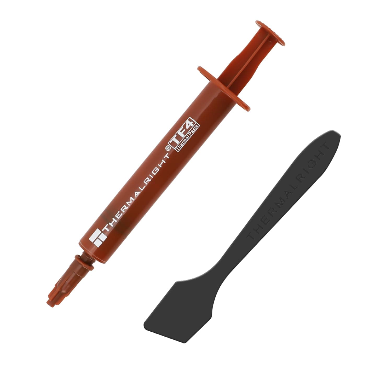 TF4 4g Thermal Compound Paste for CPU Coolers, Heat Sink Paste High Conductivity 9.5W/m.k For All Processors(CPU,GPU),4 Grams, Non-Conductive,With A Spatula Tool(TF4 4g)