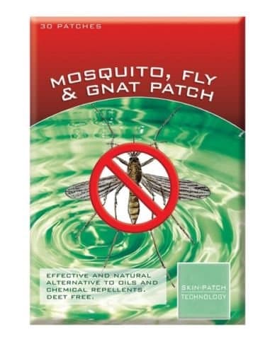Mosquito Patch Mosquito Fly and Gnat Repellent Patch 30 Patches Deet Free Using direct skin