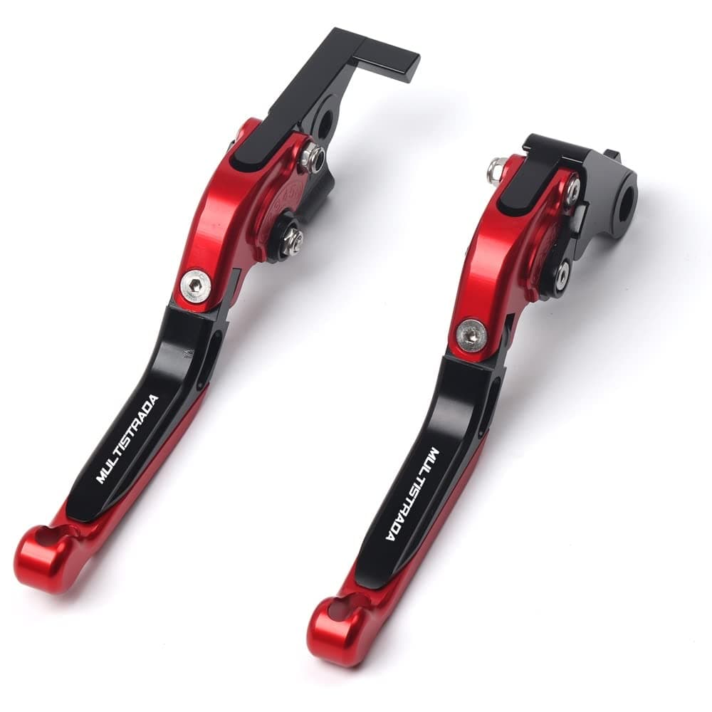 for Ducati MULTISTRADA 1200 2010 2011 2012 2013 2014 2015 2016 Motorcycle Brake Clutch Levers Adjustable Extendable Foldable CNC Aluminum Accessories Lever (Color : 4)