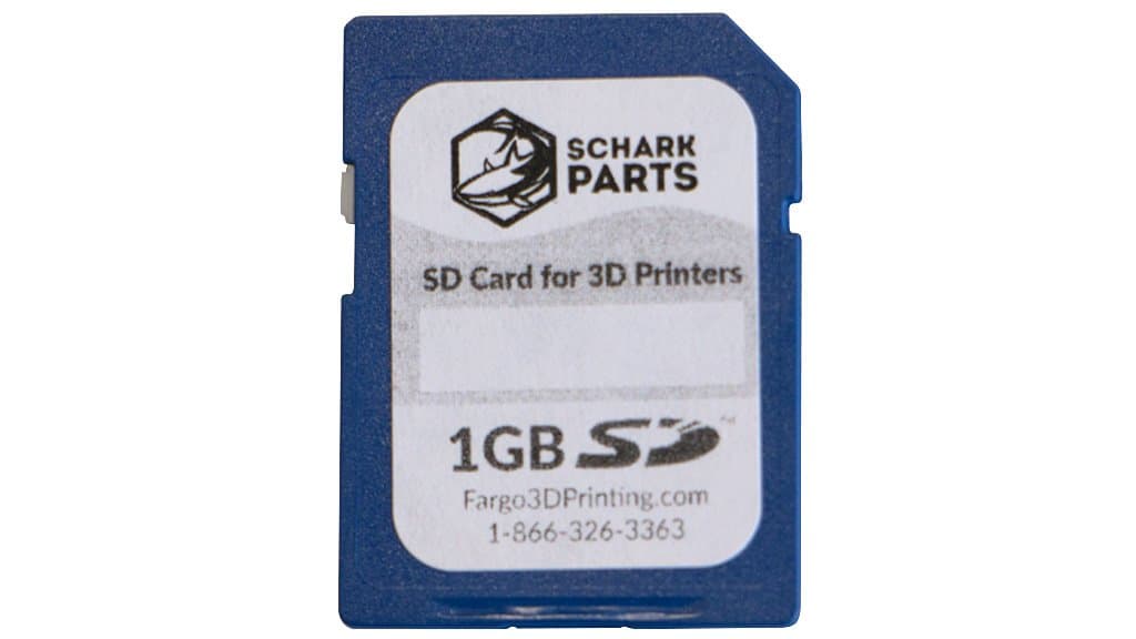 100743 SD Card for MakerBot Replicator 2 and 2X 3D Printer, 1GB