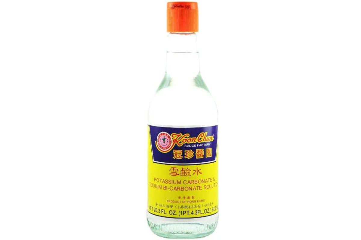 Koon Chun Potassium Carbonate & Sodium Bi-Carbonate Solution (Lye Water) - 16.9fl oz (Pack of 1)