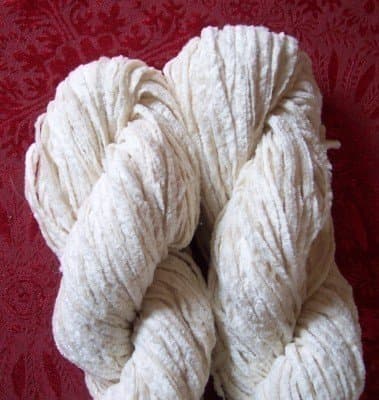 Chunky Bulky Weight Cotton Chenille Yarn