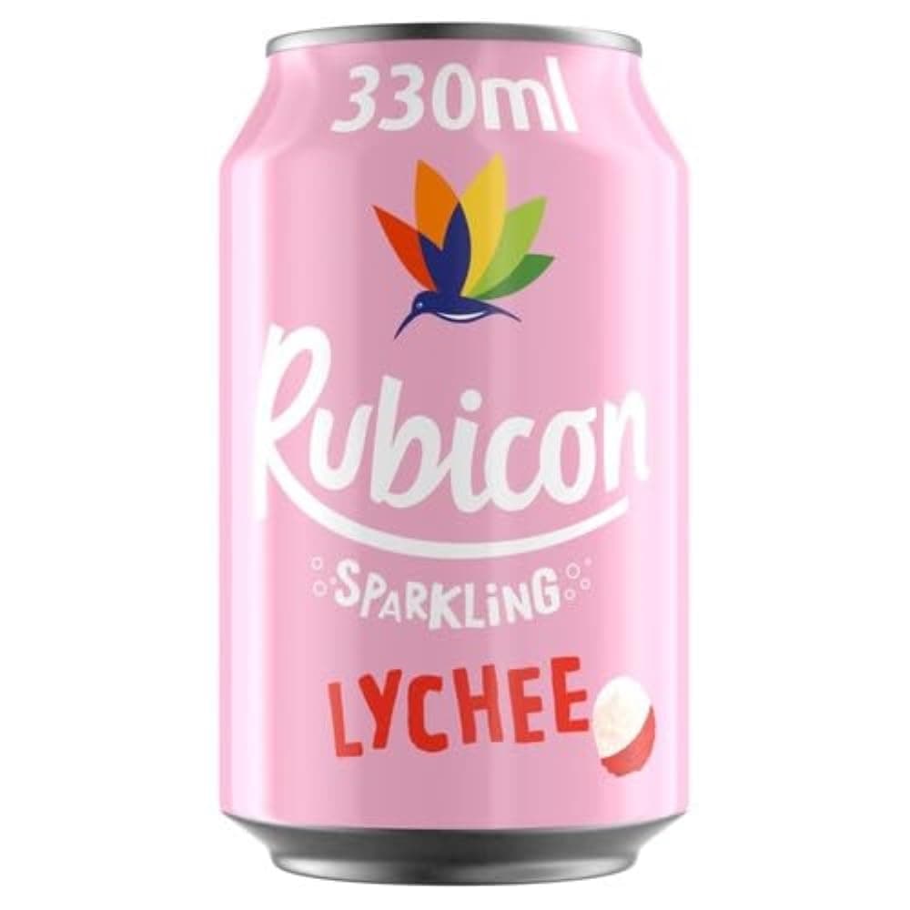 Rubicon Sparkling Lychee Made with Real Fruit Juice 330ml