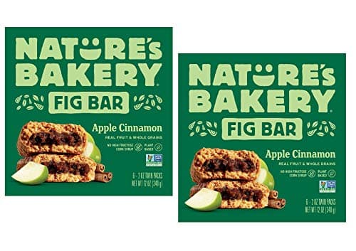 Nature's Bakery Apple Cinnamon Real Fruit, Whole Grain Fig Bar - 12 ct. (24 oz.)