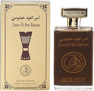 Ameer Al Oud Khususi Long Lasting, 100ml Men's Liquid Perfume, Floral, Aromatic & Woody, Soothing Fragrance