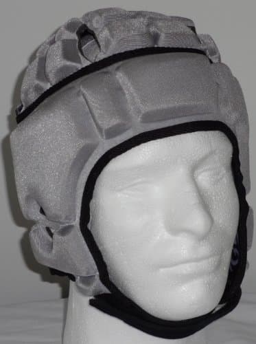 Soft Protective Helmet (large (22.5"-23"), Silver)