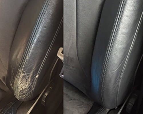 Kit Renewal Shoulder Strap Leather Seat and Panel Retouching Black Paint 35 ml