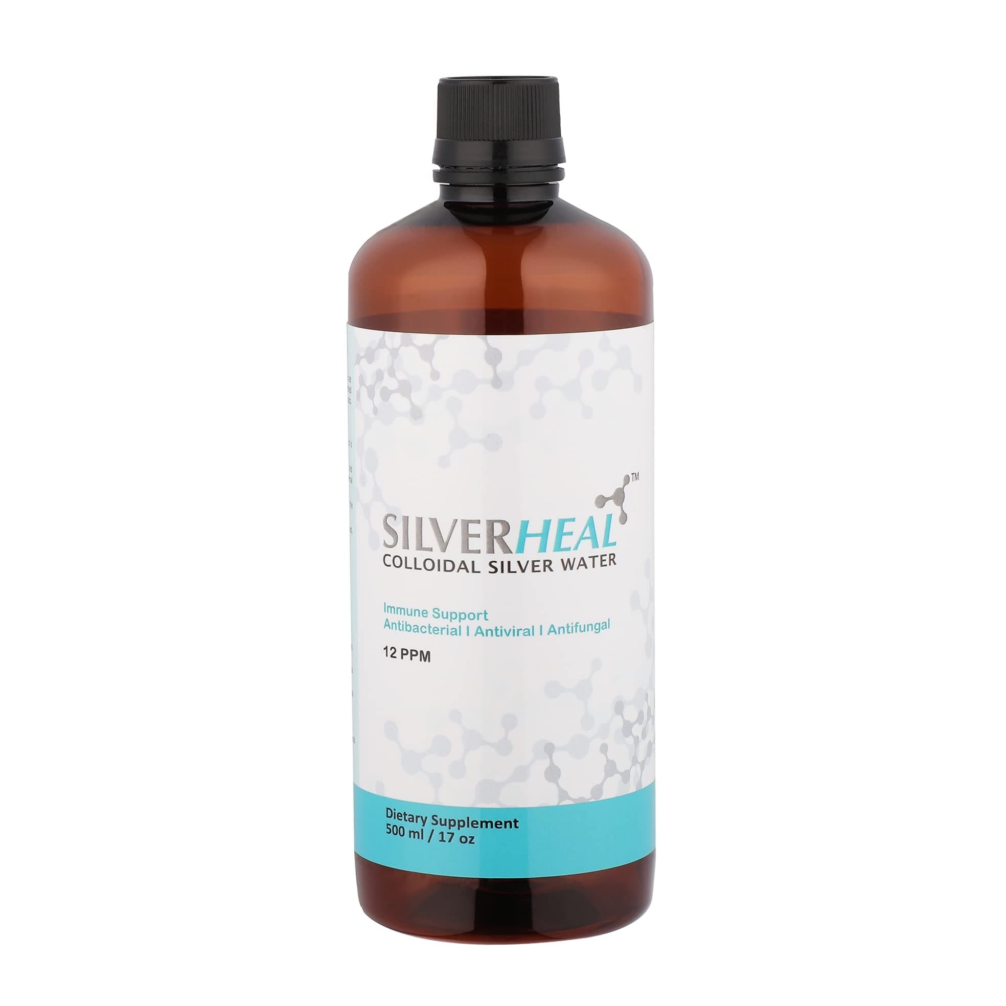 - Colloidal Silver Water 12 PPM, 500 ml I Crystal Clear I Immune Booster I Silver Essential for Strong Immune System I Kills more than 650 harmful Pathogens I Helps To Keep You Healthy I Nature's own weapon against harmful Pathogens I Natural, Safe, No Side effects I