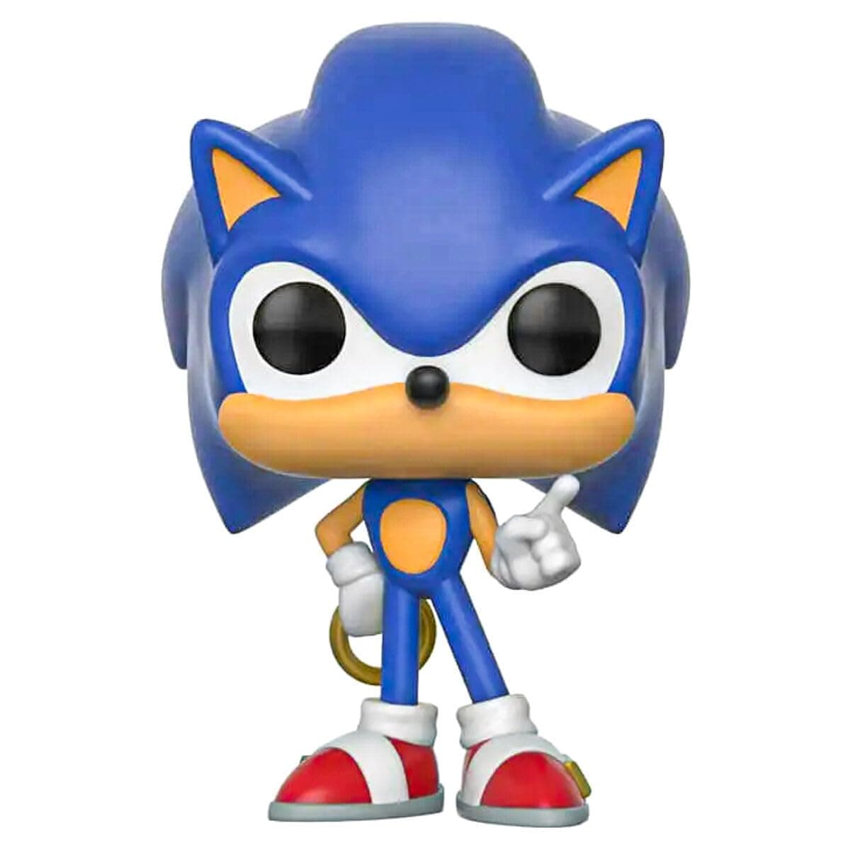 – Funko POP! Games Sonic the Silver Hedgehog Sonic With Ring - Sonic the Hedgehog - Collectable Vinyl Figure - Gift Idea - Official Merchandise - Toys for Kids & Adults - Video Games Fans