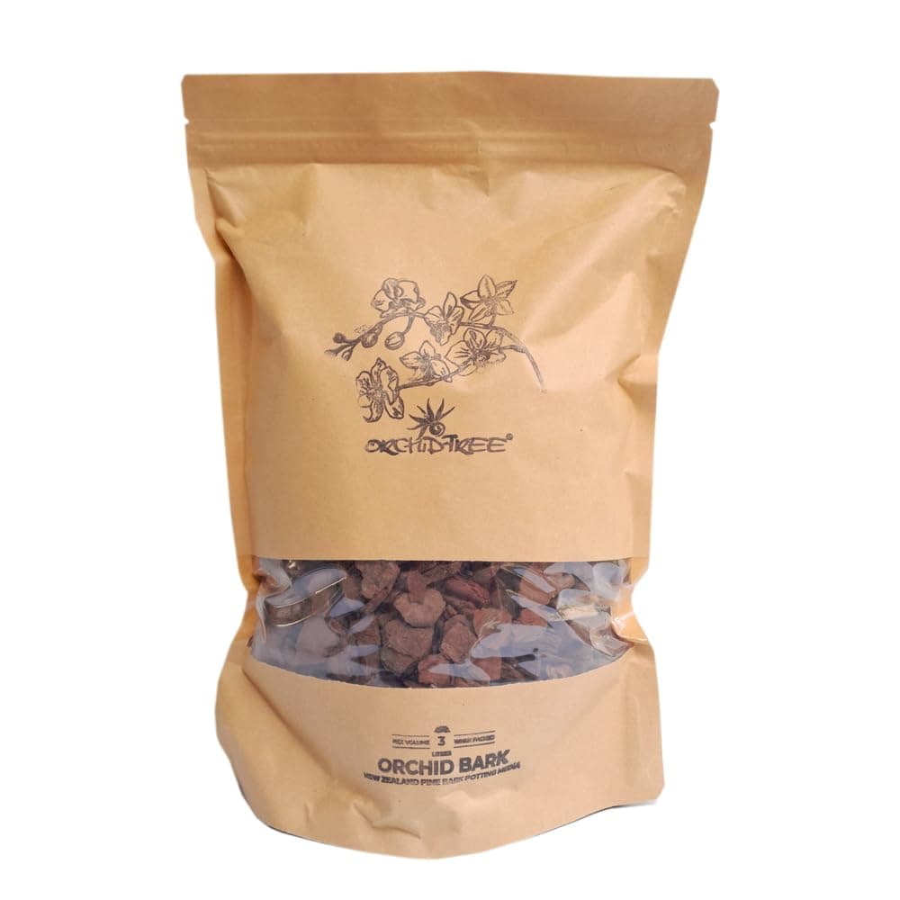 Premium Orchid Bark Medium - Ready to Use Potting Mix 3 Litres