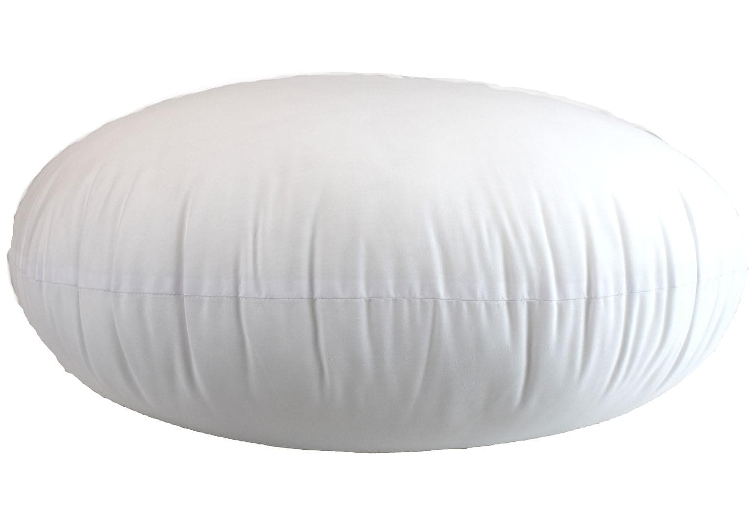 Round Pillow Insert Hypoallergenic Polyester Form Stuffer-%100 Cotton Blend Covering for Sofa Sham, Decorative Pillow, Cushion and Bed - 11 Inch Diameter