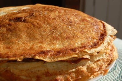 Russian Original Handmade Blini 8 in diameter special make 25 pieces FRESH for each order.