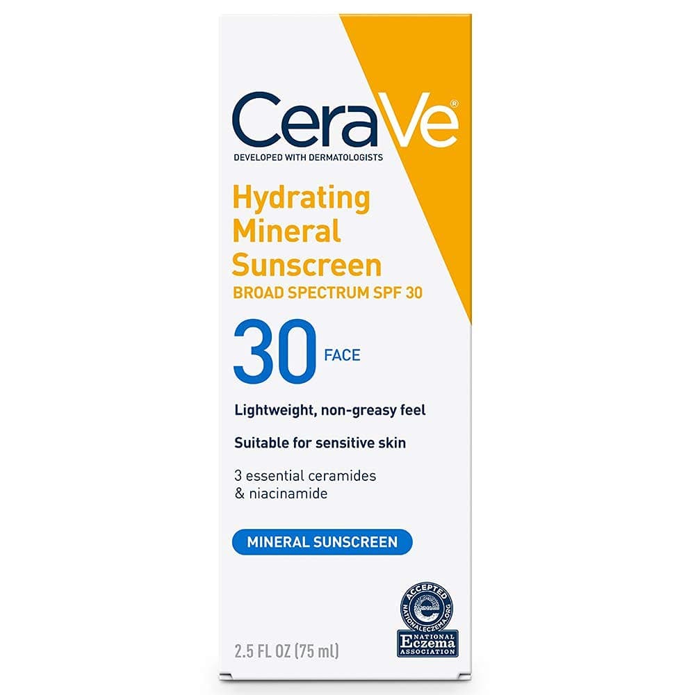 CeraVe Sunscreen Face Lotion with SPF 30 (2.5oz)