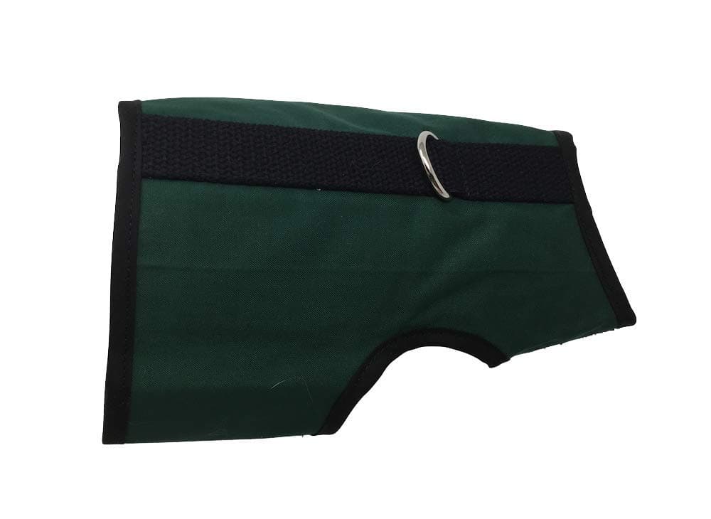 Cat Harness - Escape Proof Cat Walking Harness, Secure & Comfortable, Ultra-Strong Velcro-Like Hook and Loop, Soft Breathable Cotton, Made in USA - Green, XL