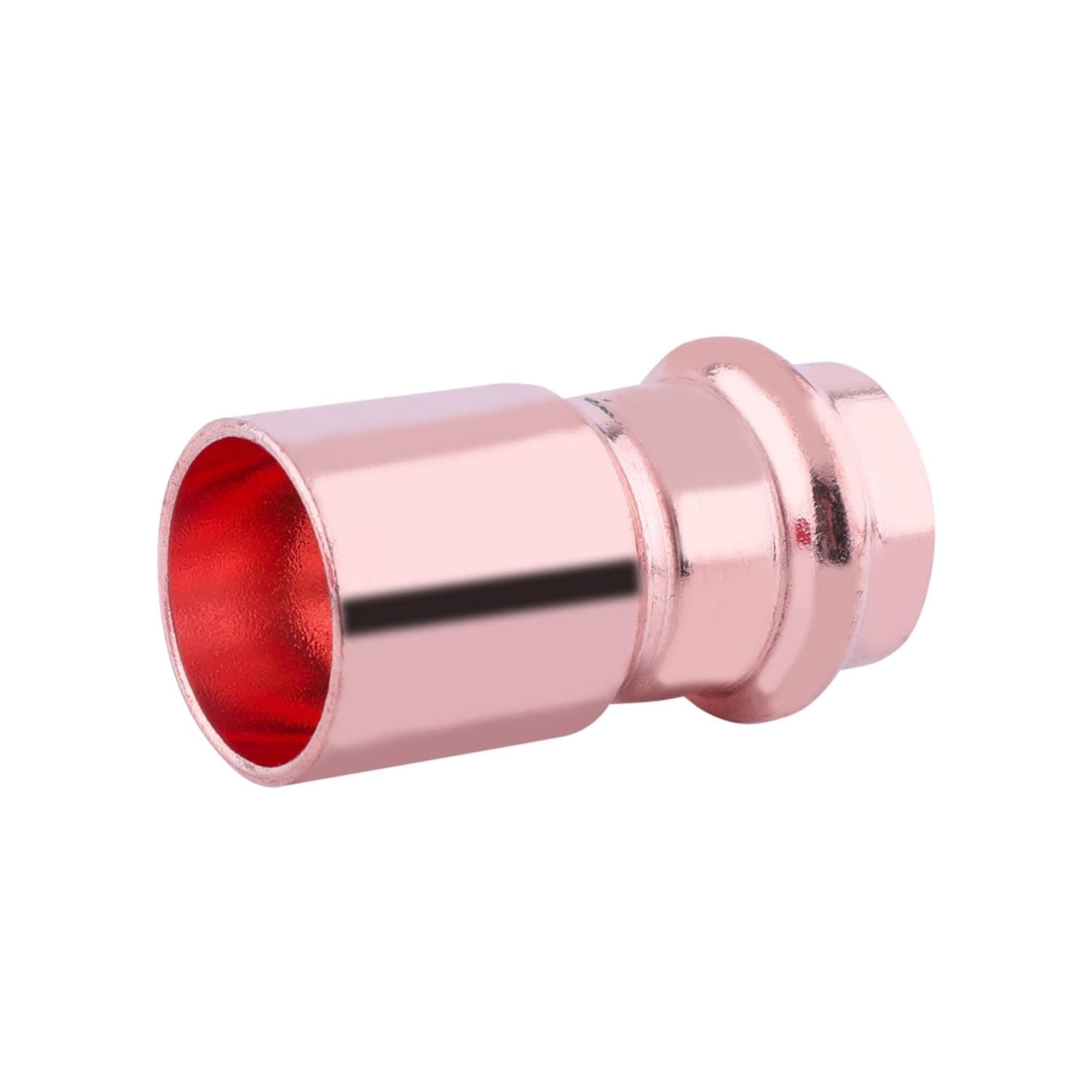 1-1/2'' x 1-1/4'' Copper Press Bushing Reducer FTG x Press Fit - High-Quality, Durable Copper Fitting for Plumbing & HVAC, Easy Installation, Reliable Connection Zero Lead
