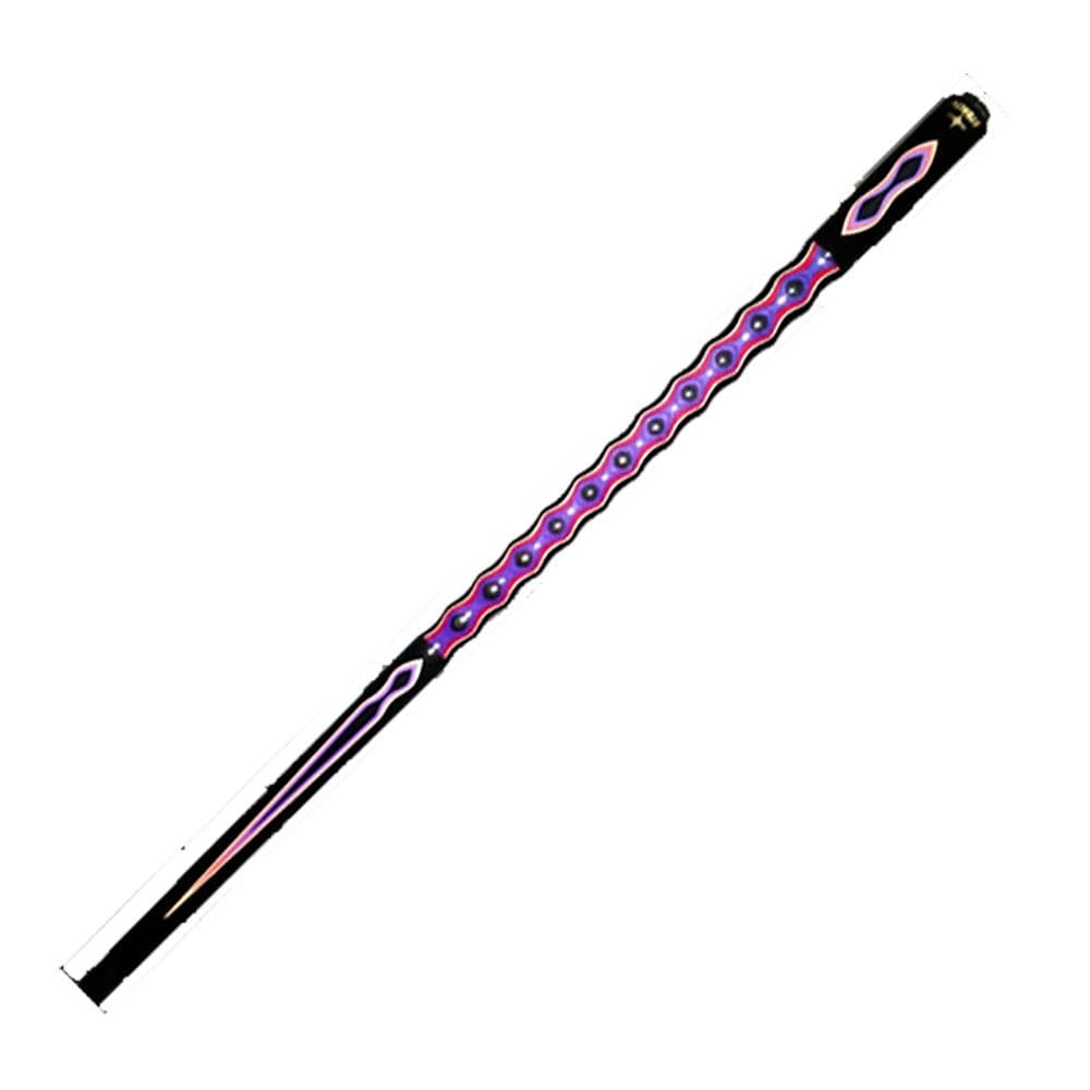 Stealth 19.5oz Pool Cue Black/Red/Blue - Dooley Handle