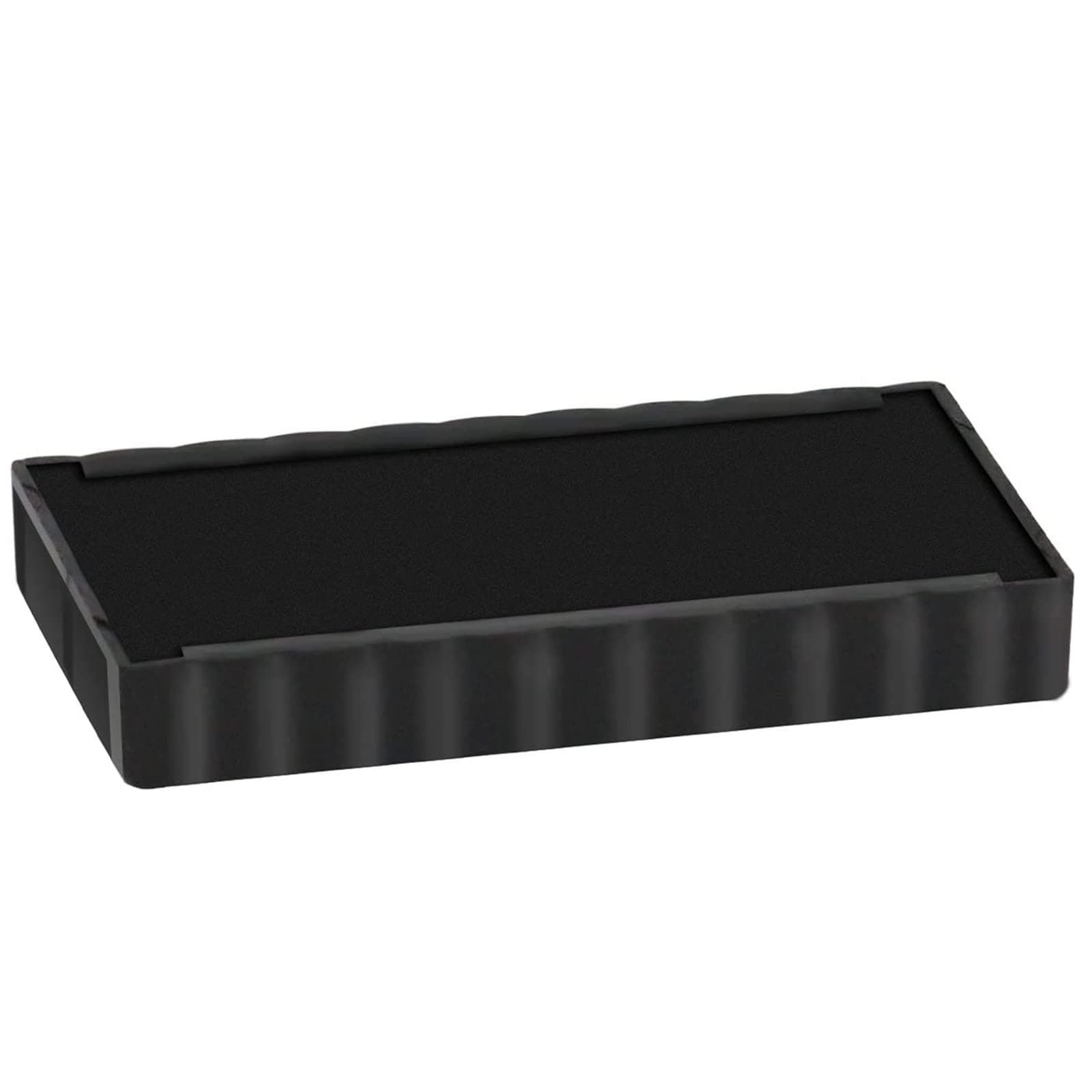 Replacement Ink Pads for Self-Inking Stamp (Pack of 2), Black, Red, Blue, Green Size of 3814/4718/7025 (Black, 70 x 25)