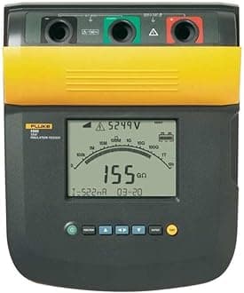 Fluke 1555/KIT Insulation Resistance Tester Kit, 2 Teraohms Resistance , 10kV Voltage