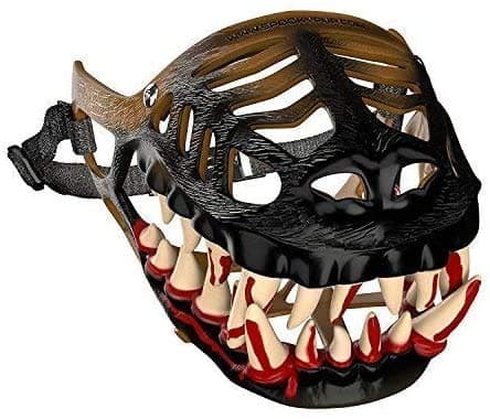 Hilarious Dog Costume Muzzle with Large Scary Teeth – Get Your Dog to Join The Fun (Medium)