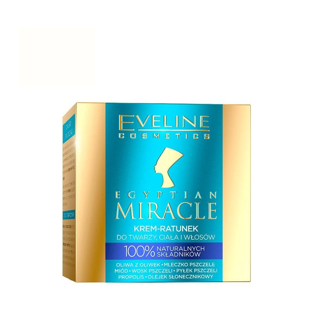 Egyptian Miracle Multi-Purpose Rescue Cream for Face, Body & Hair - Nourishing Olive Oil & Bee-Derived Ingredients
