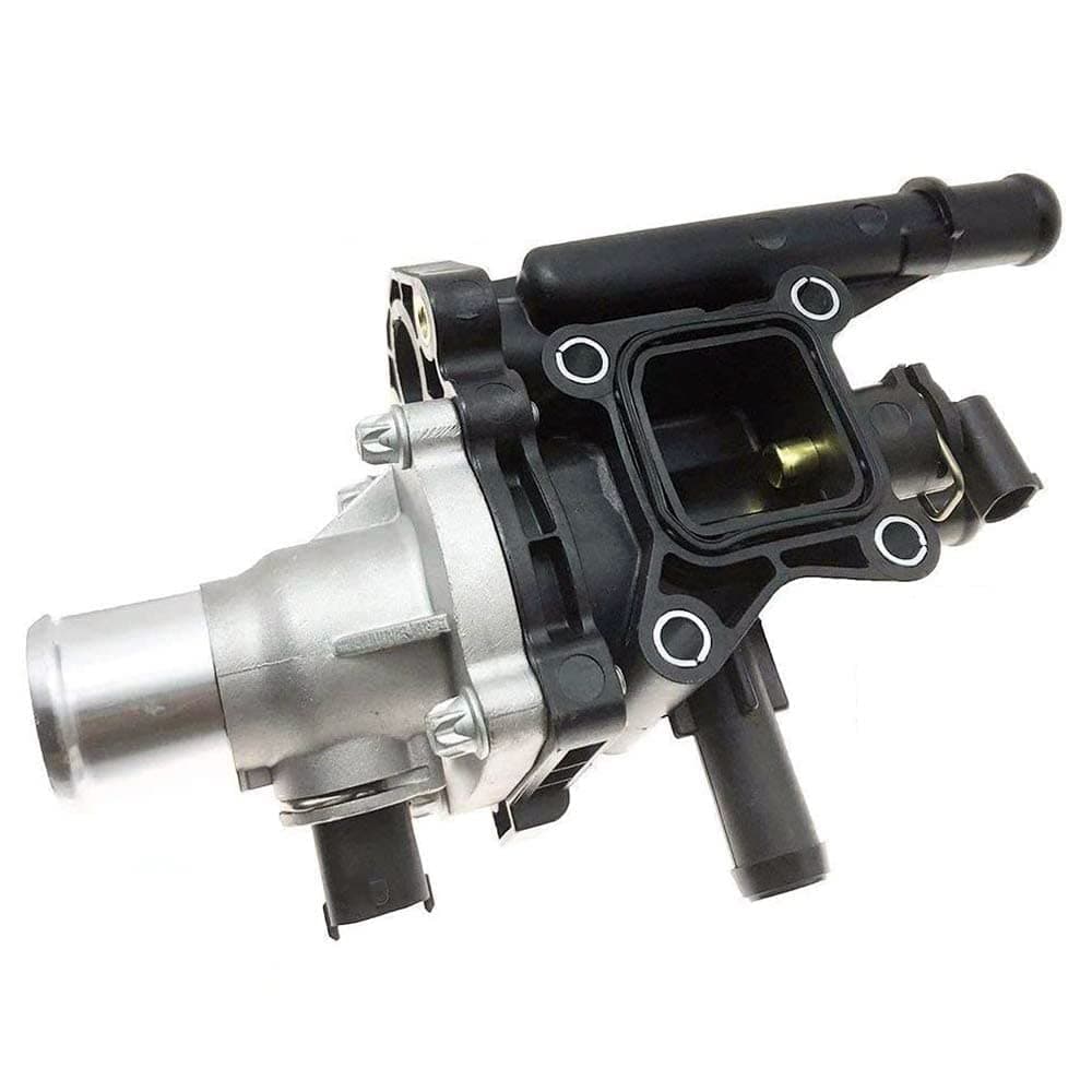 Engine Coolant Thermostat Housing with Sensor Gasket for 2011-2016 Chevrolet Cruze 2012-2017 Chevrolet Sonic 2013-2017 Chevrolet Trax Replaces 25192228