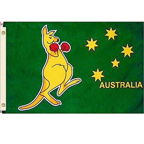 Vista Flags Boxing Kangaroo 3x5 Polyester Flag