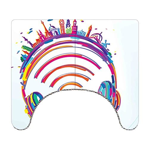 BADA BOARDS Foldable, Portable Lap Desk & Dry Erase Board with Dry Erase Marker- Headphones