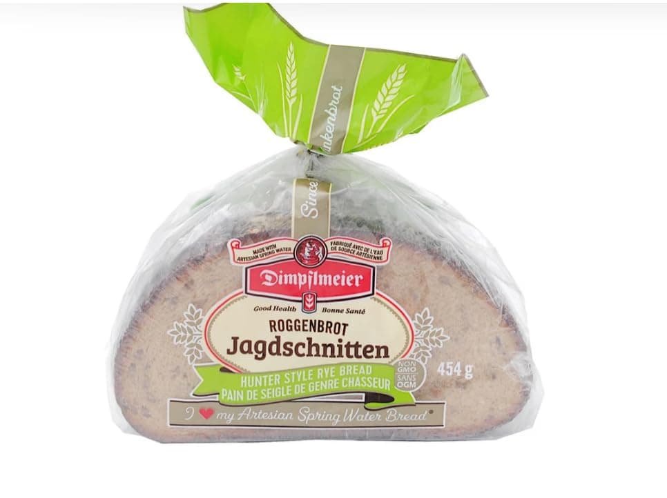 Dimpflmeier Jagdschnitten Hunter Style Rye Bread 16 oz.
