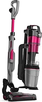 – Air Lift Pet Max Corded Upright Bagless Vacuum Cleaner, Lightweight, Handheld Tool Attachments for Pet Hair, Car, Upholstery, Bed, Mattress, Home cleaning, 850W, 6.2kg, Black/Pink, UCPMSHV1