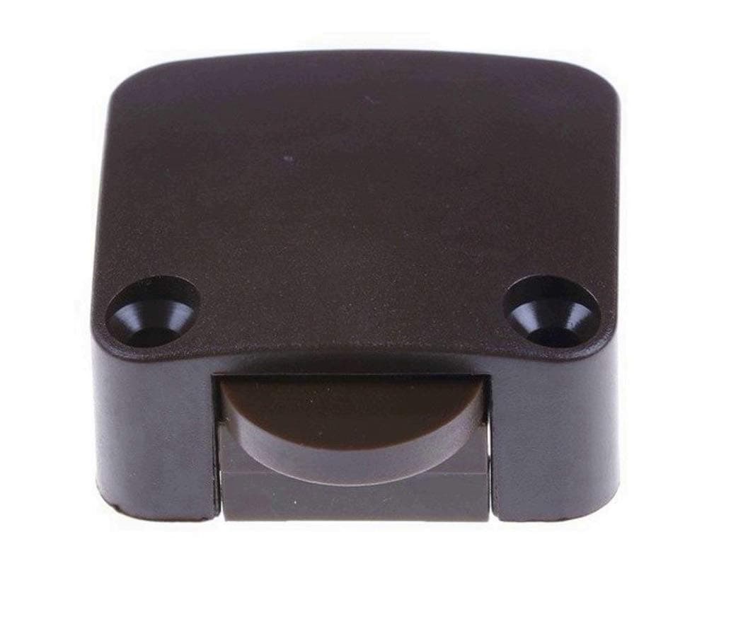 Mounted bass brown snap switch, LED (low voltage) 230 V (high voltage) on/off switch, door switch cabinet chest, cabinet switch