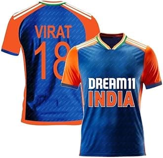 Ind Cricket Team T20 New Jersey 2024 for Kids & Boys