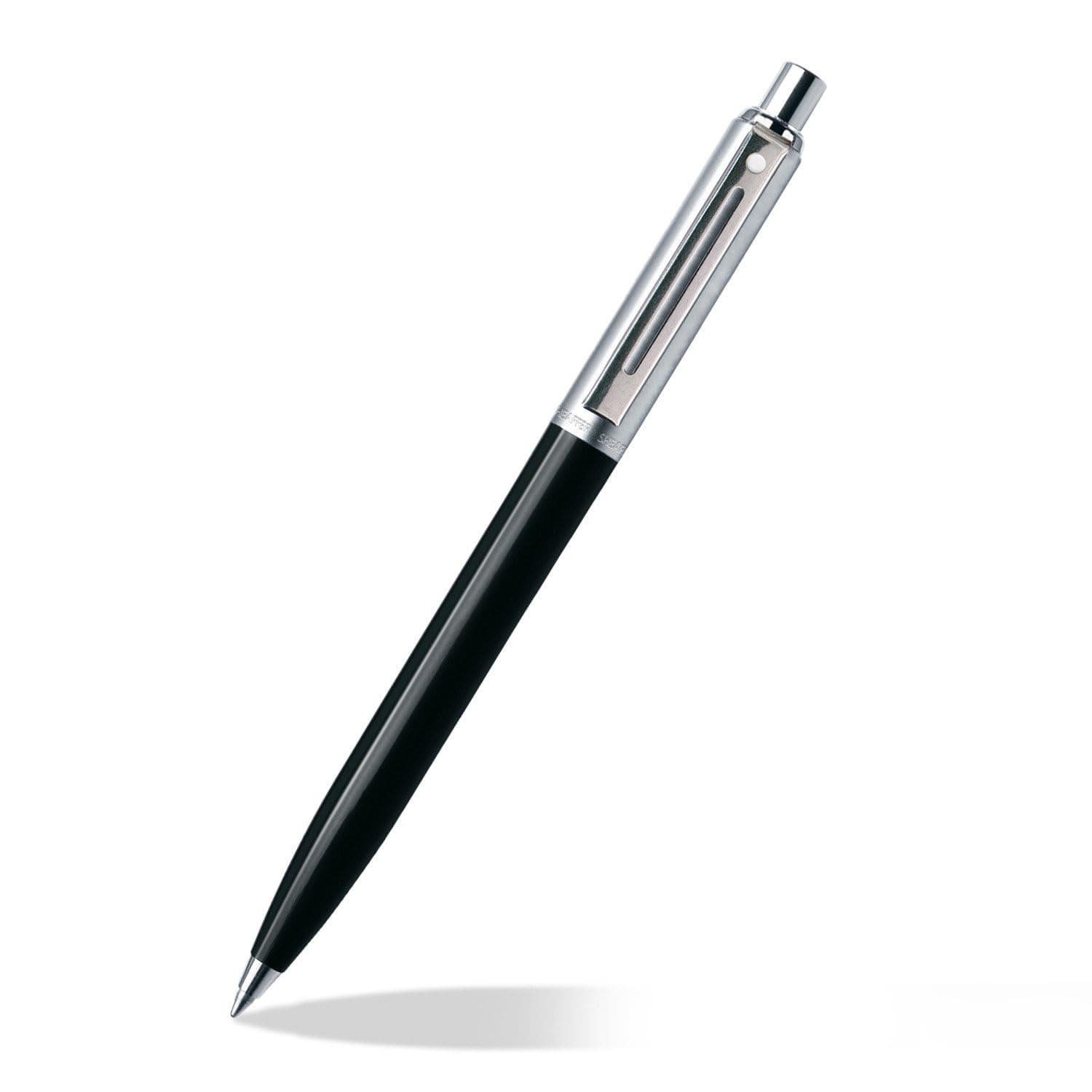 Sheaffer Sentinel Black Ballpoint Pen with Chrome Trim