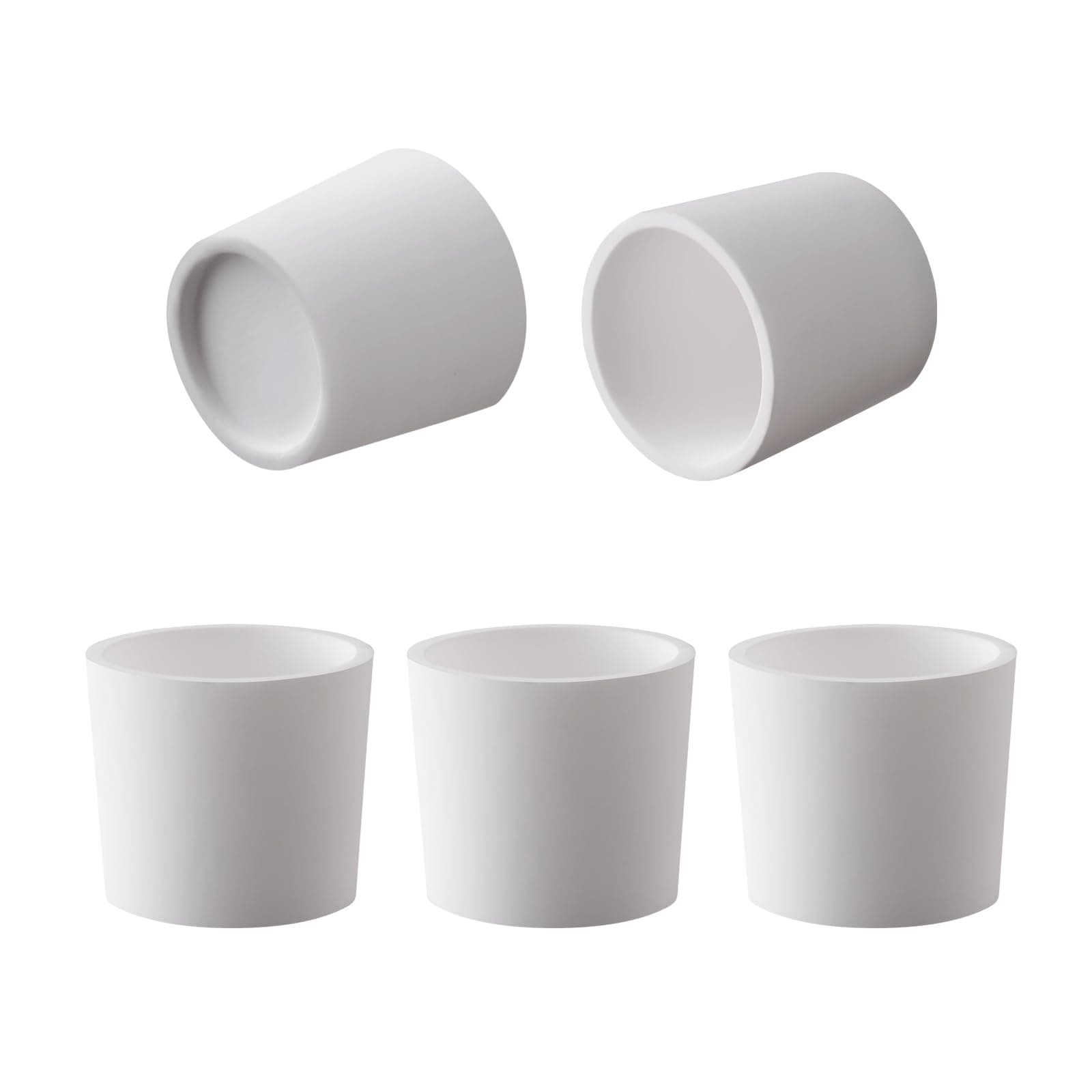 Qtcial 5 Packs Ceramic Bowl Inserts for Peak Accessory, Enhanced Performance, Recessed Bottom, Reused Ceramic Insert Bowl Accessories, Replacement Insert