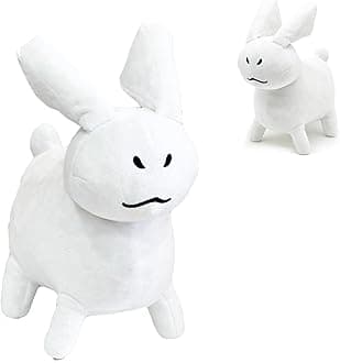 Plush Toys, Soft Stuffed Animals, Cute Plushies for Collectible Decor and Comfort Companions (White)