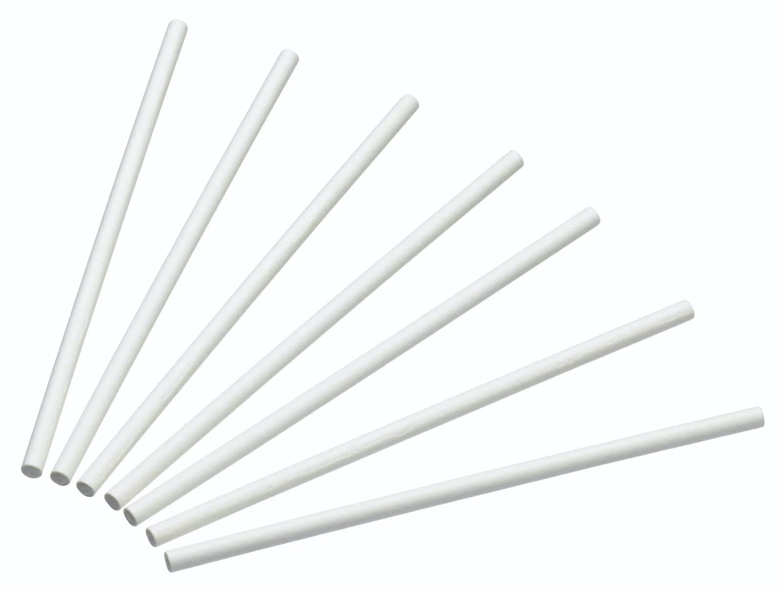 KitchenCraft Sweetly Does It Cake Pop Sticks, Paper, White, Pack of 5, 1 x 3 x 3 cm