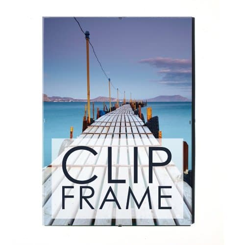 40 x 50 cm Perspex Clip Frame , Next Day Delivery