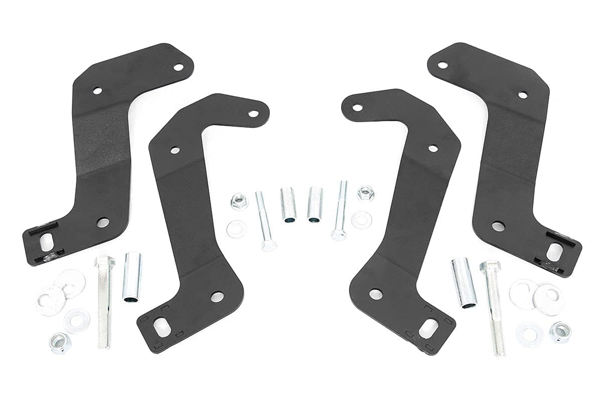 Rough Country Front Control Arm Relocation Kit for 2018-2024 Jeep JL/JT - 110602