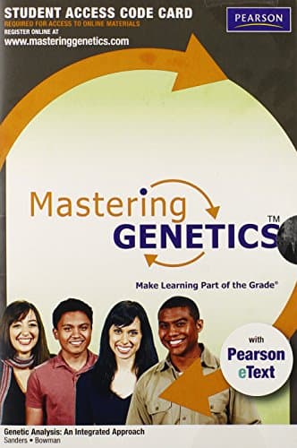 MasteringGenetics with Pearson eText -- Standalone Access Card -- for Genetic Analysis: An Integrated Approach 1st Edition
