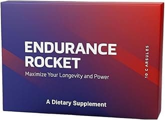 Blended Sports Nutrition Support Supplement – Extra Strength Formula to Support Energy, Stamina, Endurance, Strength & Vitality – 10 Capsules