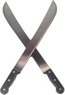 LOT 2: Heavy Duty MACHETTES 18" inch - Survival Knives