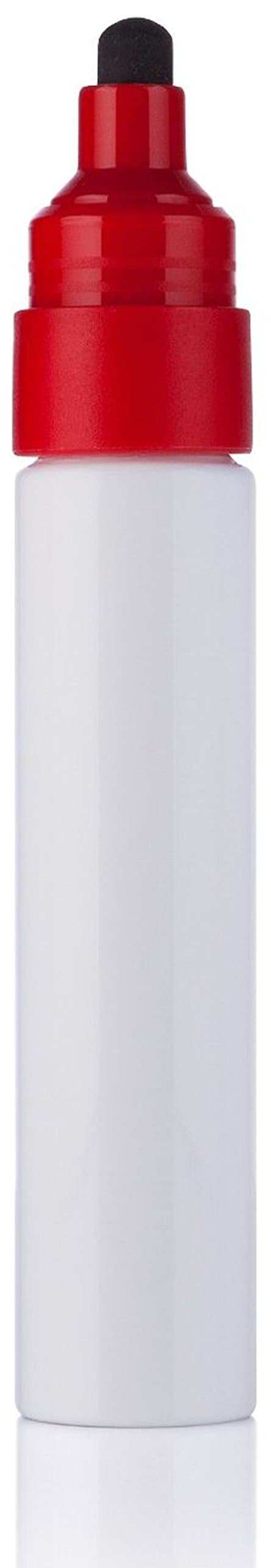 Scribbly Universal Marker Pen Stylus for All Ages including School Children Compatible with Capacitive Touchscreen Tablets, Smartphones, iPads and iPhones - Red